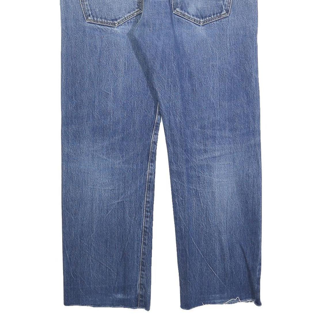 LEVI'S 501 Mens Jeans Blue Regular Straight Denim Medium W34 L27 Classic Button