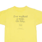 Ive Walked A Mile Or Fifty Club Walk Womens T-Shirt Yellow M