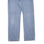 LEVI'S Mens Regular Fit Blue Denim Straight Jeans W31 L28 Classic Zip Cotton