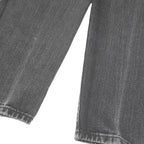 LEE Womens Classic Grey Denim Jeans W26 L28 Zip Closure Comfortable Fit