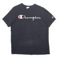 CHAMPION Mens T-Shirt Black S