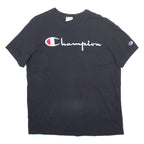 CHAMPION Mens T-Shirt Black S