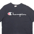 CHAMPION Mens T-Shirt Black S