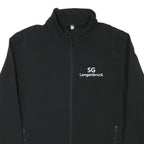 KARI BAN Mens Black SG Langenbruck Zip Jacket L Polyester Blend Casual Outerwear