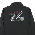 KARI BAN Mens Black SG Langenbruck Zip Jacket L Polyester Blend Casual Outerwear