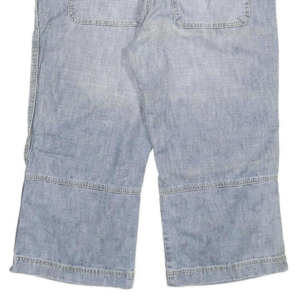 RIVIERA HOTEL Mens Cotton Blend Blue Casual Shorts XL W34 Comfortable Summer