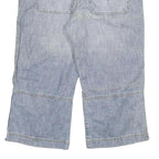 RIVIERA HOTEL Mens Cotton Blend Blue Casual Shorts XL W34 Comfortable Summer