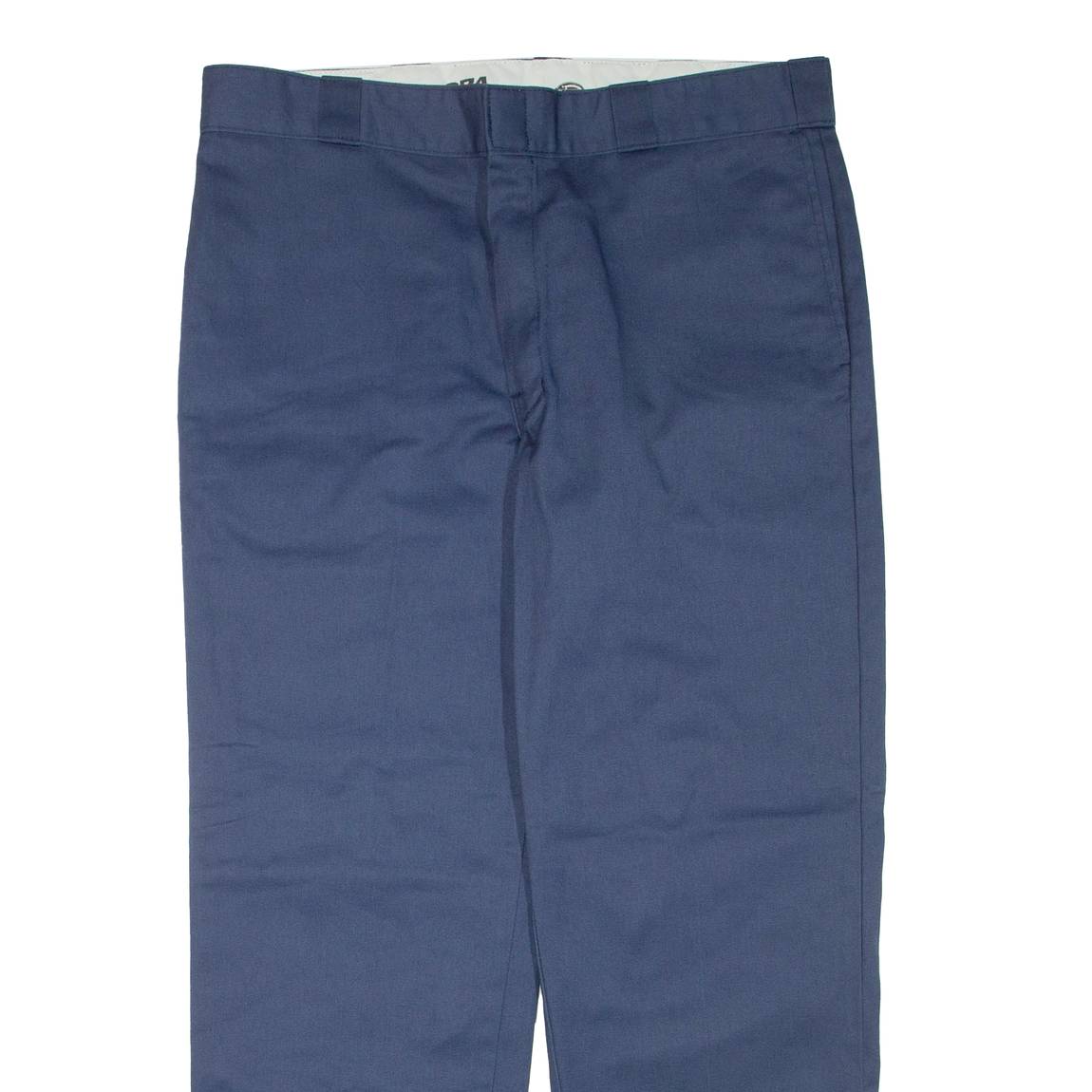 DICKIES Mens Trousers Blue Regular Tapered W38 L30