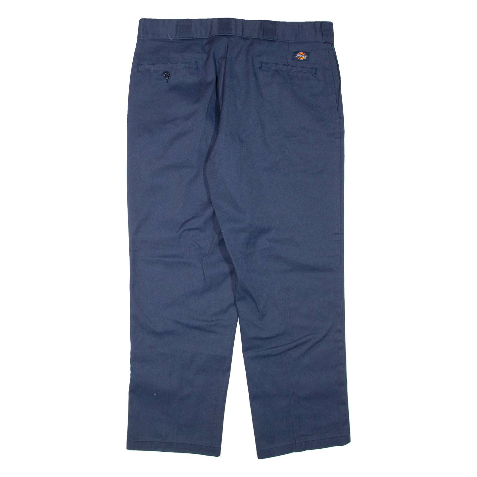 DICKIES Mens Trousers Blue Regular Tapered W38 L30