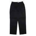 EDDIE BAUER Womens Trousers Black Regular Straight W30 L31
