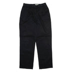 EDDIE BAUER Womens Trousers Black Regular Straight W30 L31