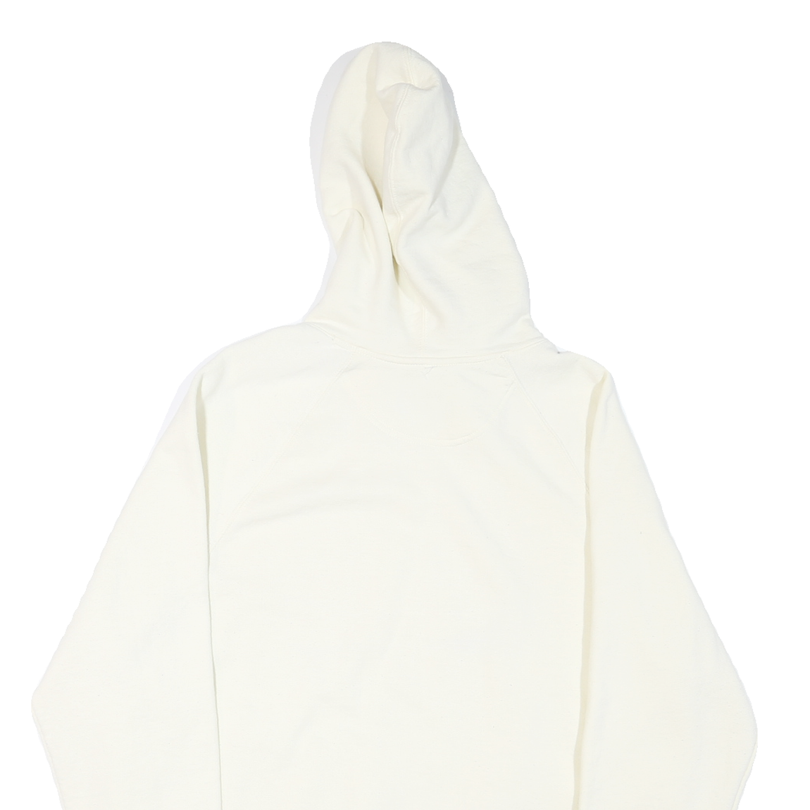 CHAMPION Womens White Graphic Hoodie XL Long Sleeve Crew Neck Cotton Blend