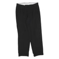 G CABALDI Mens Polyester Blend Black Regular Straight Trousers W32 L30 Tailored