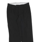 G CABALDI Mens Polyester Blend Black Regular Straight Trousers W32 L30 Tailored