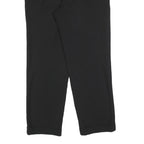 G CABALDI Mens Polyester Blend Black Regular Straight Trousers W32 L30 Tailored