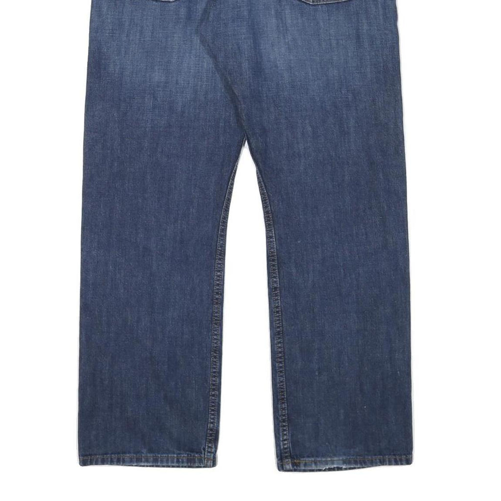 LEVI'S Mens Blue Jeans Regular Straight Denim Medium W36 L30 Classic Design Zip