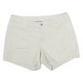 THE NORTH FACE Womens Beige Casual Shorts L W32 Cotton Blend Pockets