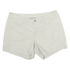 THE NORTH FACE Womens Beige Casual Shorts L W32 Cotton Blend Pockets