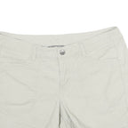 THE NORTH FACE Womens Beige Casual Shorts L W32 Cotton Blend Pockets