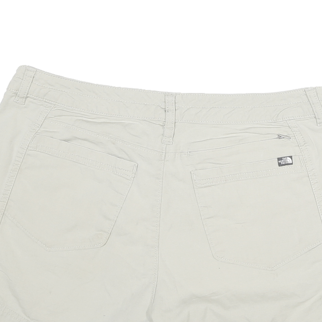 THE NORTH FACE Womens Beige Casual Shorts L W32 Cotton Blend Pockets