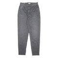 TOMMY JEANS Womens Jeans Grey Regular Skinny Denim Raw W29 L29 Classic Fit Zip