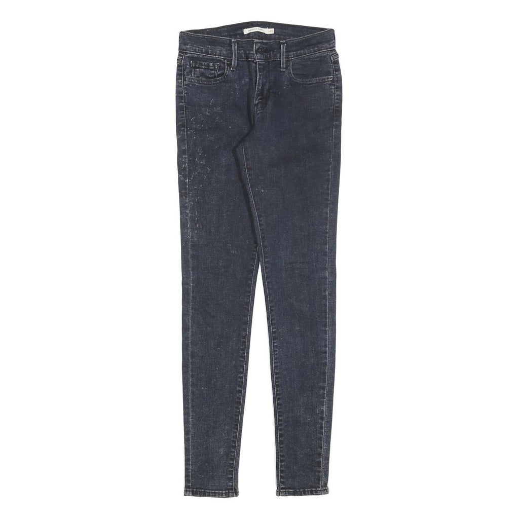 LEVI'S 710 Womens Jeans Blue Slim Skinny Denim W26 L30 Stretch Casual