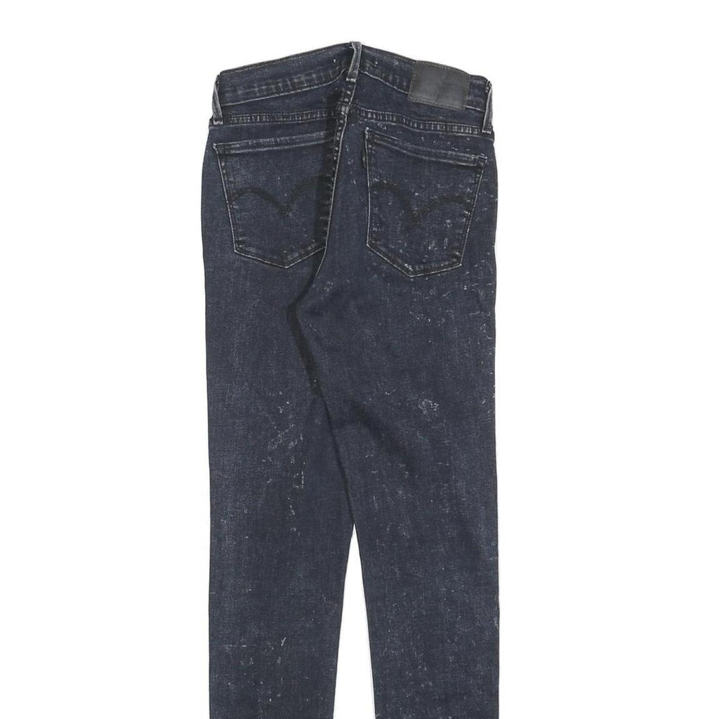LEVI'S 710 Womens Jeans Blue Slim Skinny Denim W26 L30 Stretch Casual