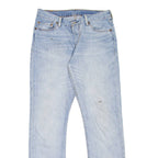 LEVI'S 501 Jeans Womens Blue Regular Straight Stone Wash W30 L32