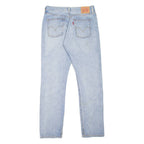 LEVI'S 501 Jeans Womens Blue Regular Straight Stone Wash W30 L32