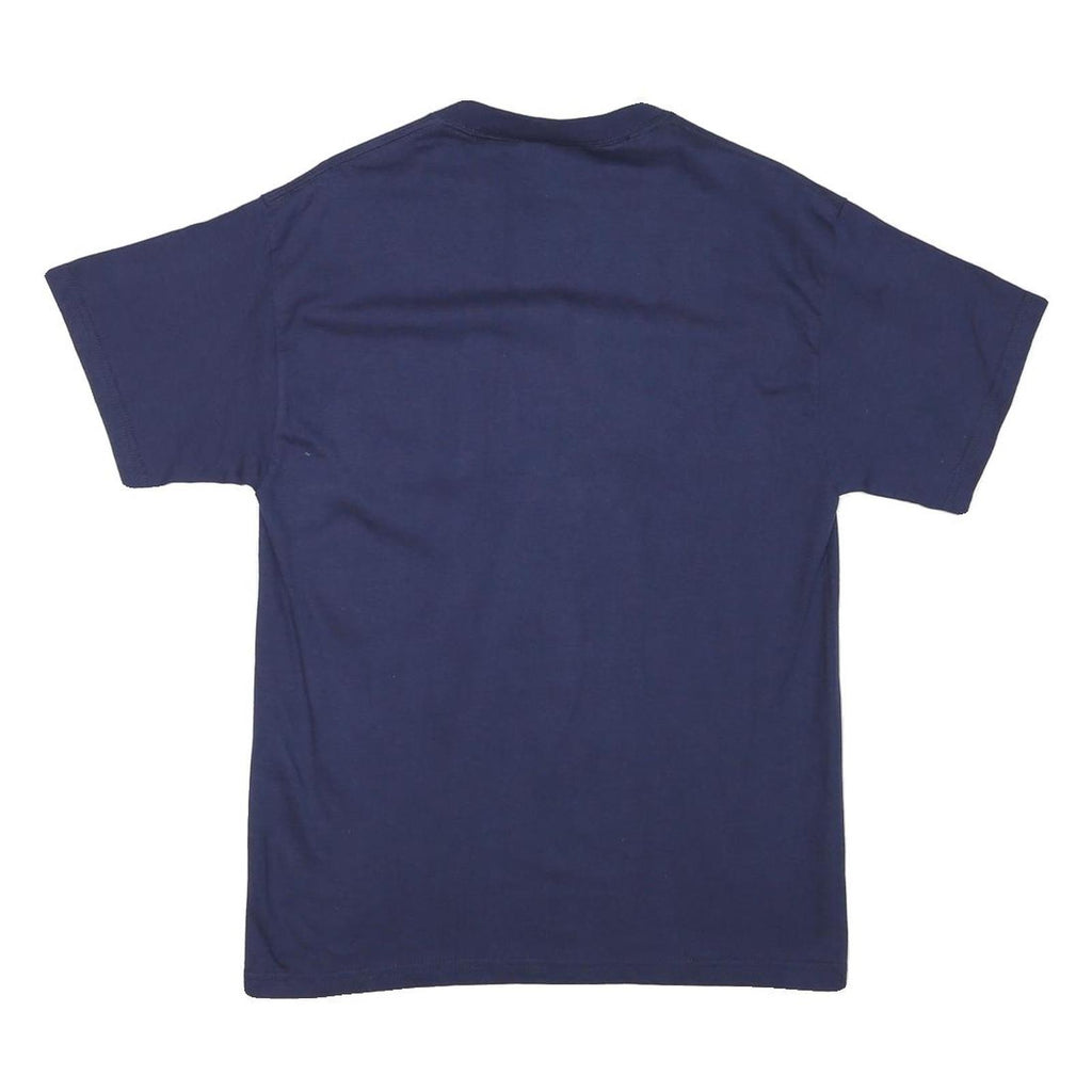 SOFFE Mens Blue Air Force Retired Graphic T-Shirt M Short Sleeve Crew Neck