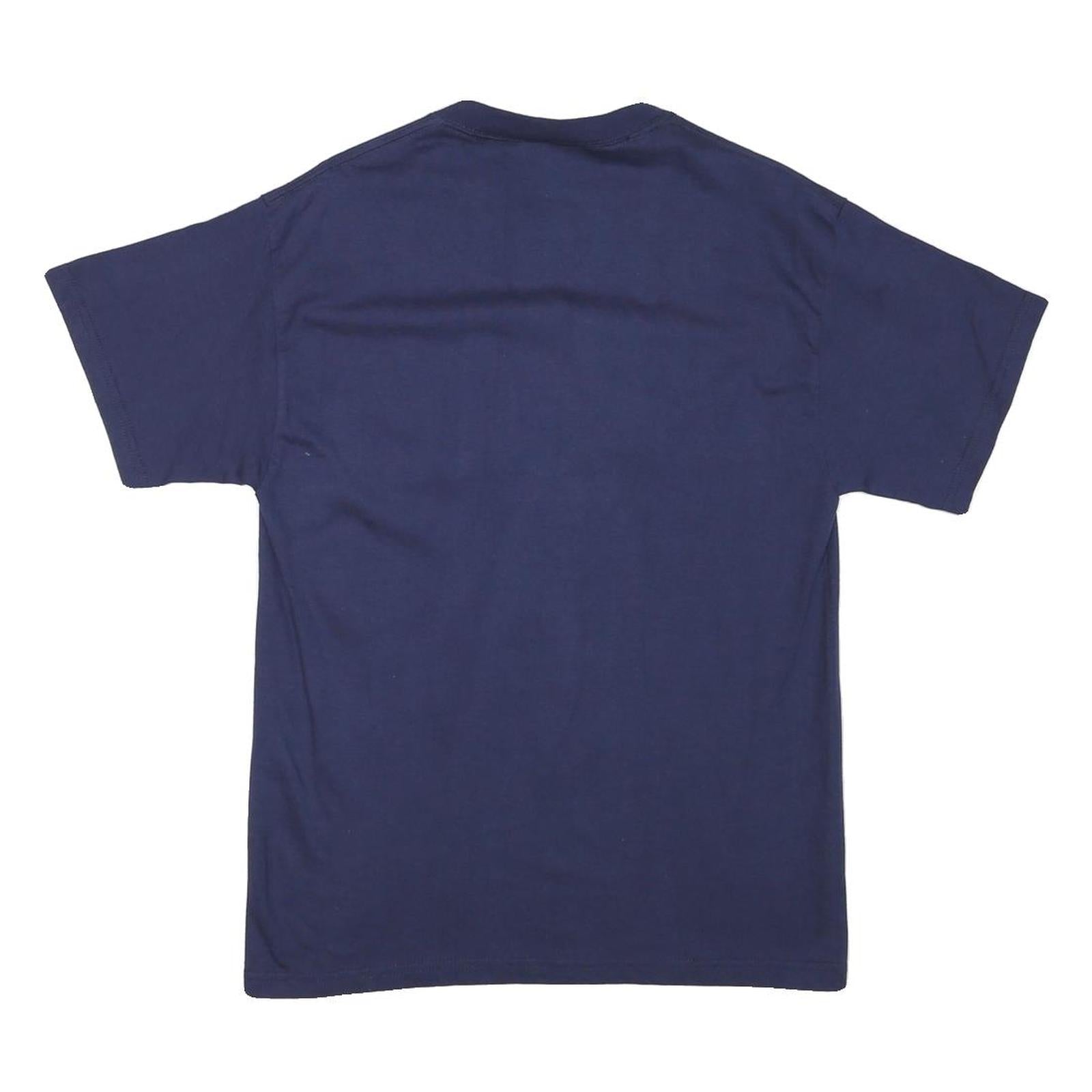 SOFFE Mens Blue Air Force Retired Graphic T-Shirt M Short Sleeve Crew Neck