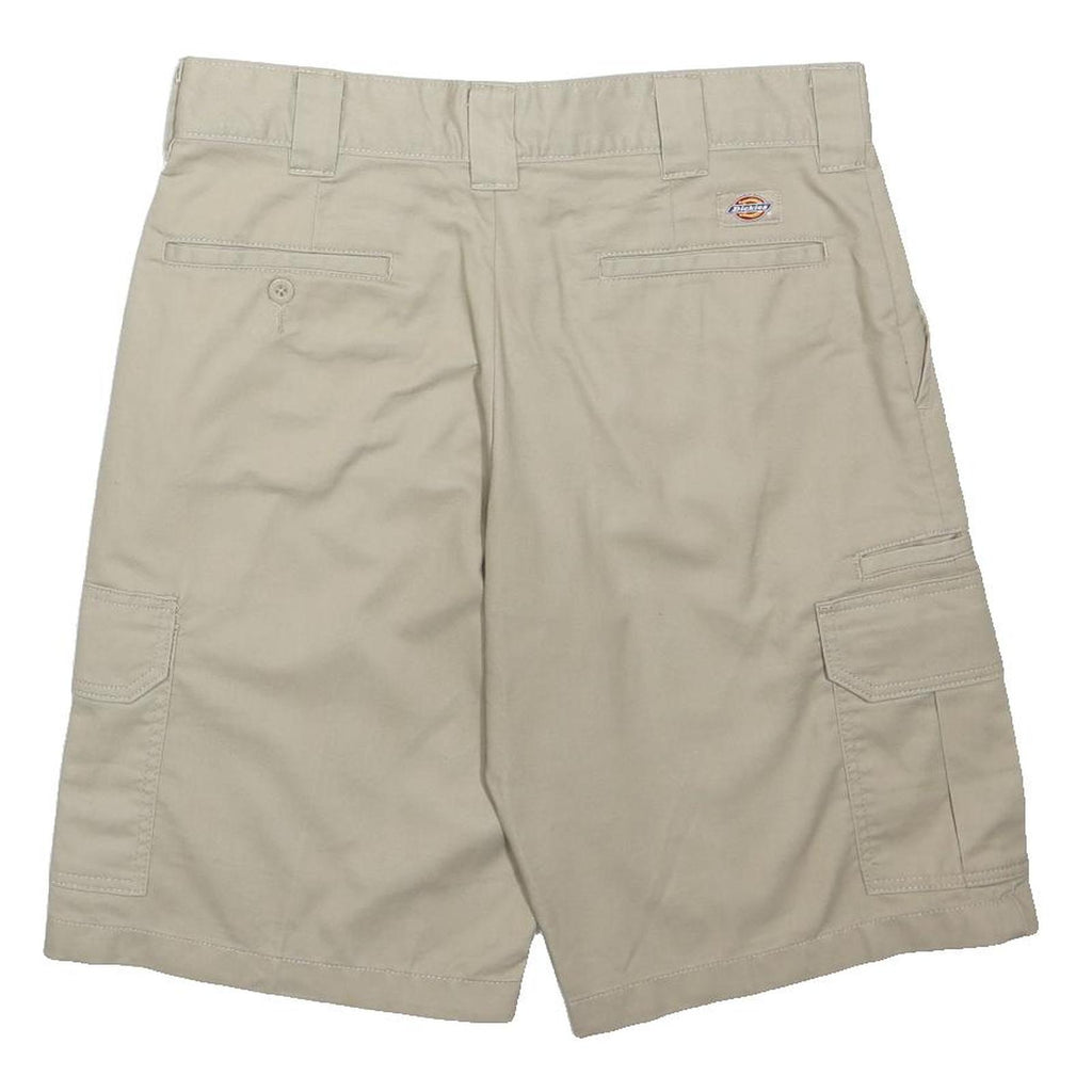 DICKIES Mens Shorts Beige Cargo Plain M W33 Durable Workwear Pockets