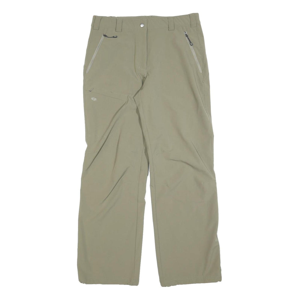 NRG Mens Polyester Blend Beige Regular Regular Fit Trousers W32 L32 Outdoor