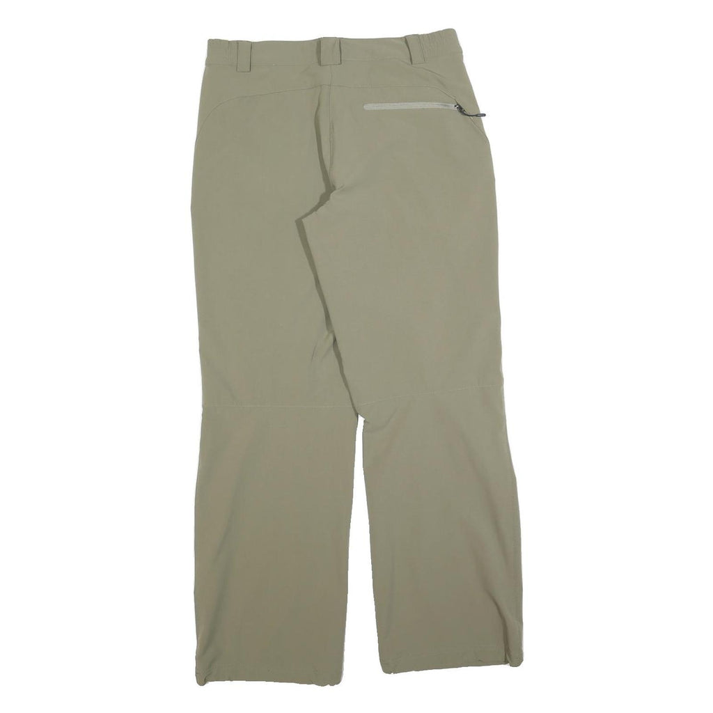NRG Mens Polyester Blend Beige Regular Regular Fit Trousers W32 L32 Outdoor