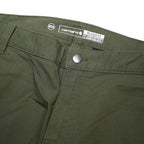 CARHARTT Mens Cotton Blend Green Straight Relaxed Cargo Trousers W38 L30