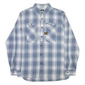 G-STAR Mens Shirt Blue Check Long Sleeve L