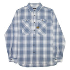 G-STAR Mens Shirt Blue Check Long Sleeve L
