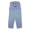 DICKIES Mens Jeans Blue Regular Straight Denim Light W28 L28 Workwear Carpenter