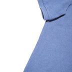 POLO RALPH LAUREN Mens Blue Short Sleeve Plain L Cotton Blend Polo Shirt
