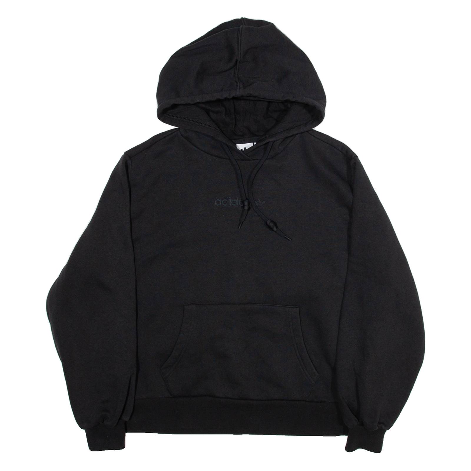 ADIDAS Womens Black Hoodie UK 8