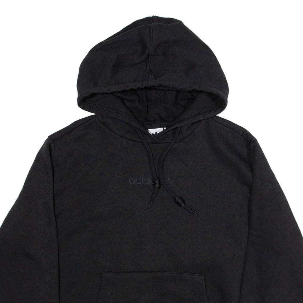ADIDAS Womens Black Hoodie UK 8