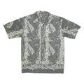 ISLAND TROPICS Boys Green Printed Shirt XL Polyester Blend Lightweight Casual