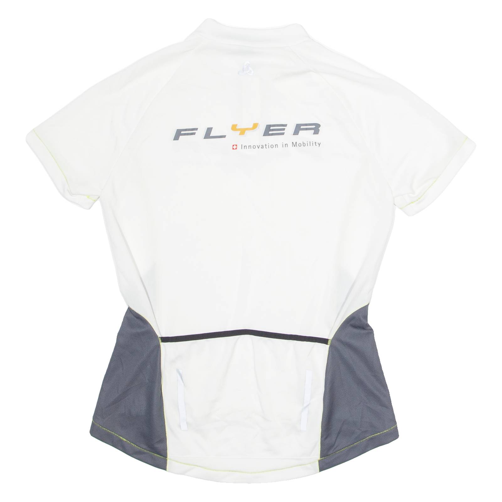 ODLO Cycling Womens Jersey White 1/4 Zip M