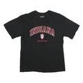 OLD VARSITY BRAND Mens Black Indiana Hoosiers T-Shirt L Short Sleeve Crew Neck