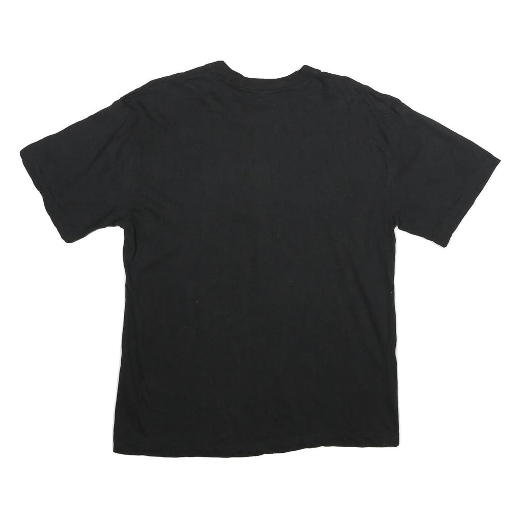 OLD VARSITY BRAND Mens Black Indiana Hoosiers T-Shirt L Short Sleeve Crew Neck
