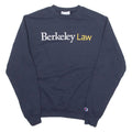 CHAMPION Womens Sweatshirt Blue S