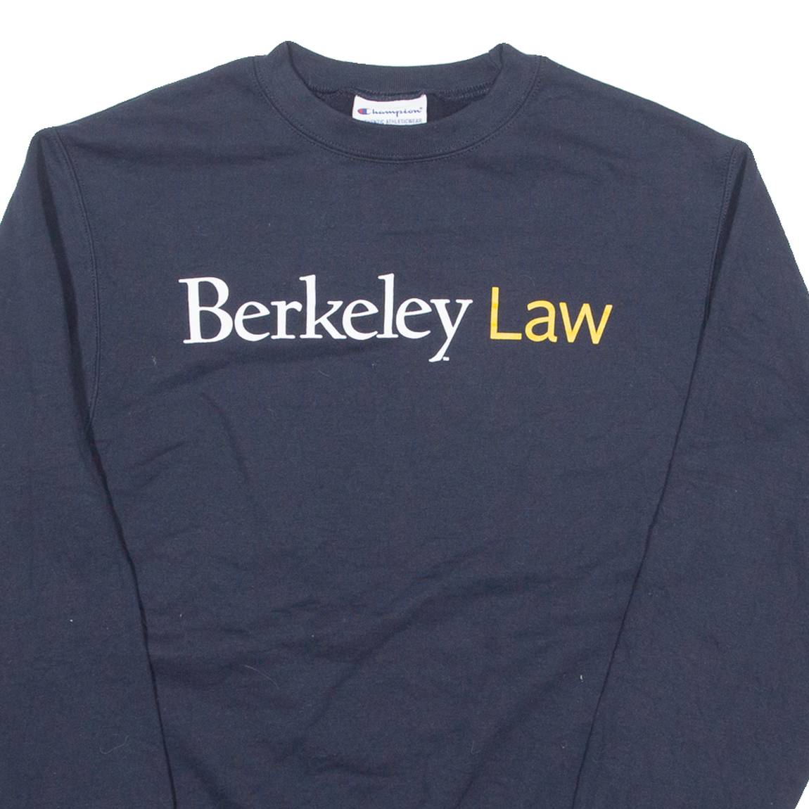 CHAMPION Womens Sweatshirt Blue S