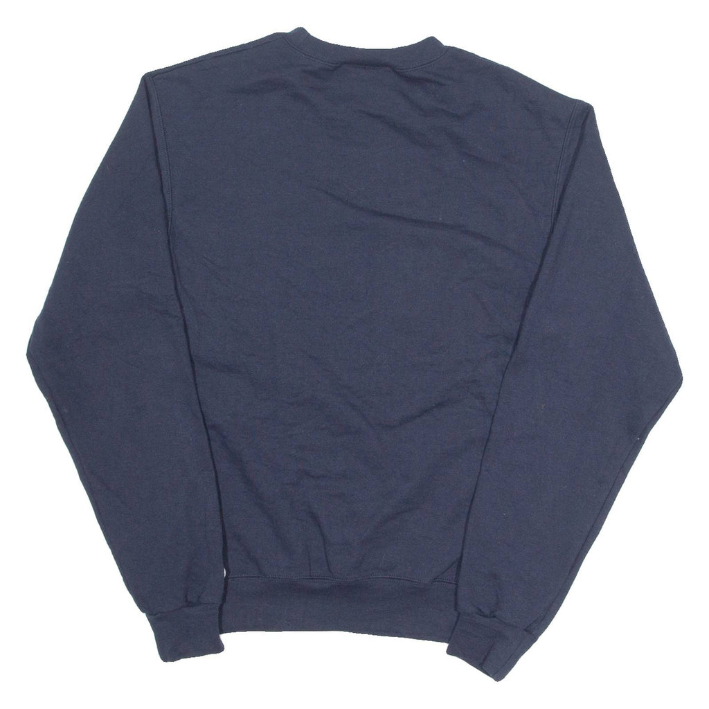 CHAMPION Womens Sweatshirt Blue S