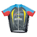 Crazy Velo Shop Full Zip Cycling Mens Jersey Grey High Neck L