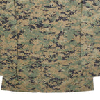 PROPPER INTERNATIONAL Mens Green Camouflage Outdoor Cotton Blend Jacket M Button